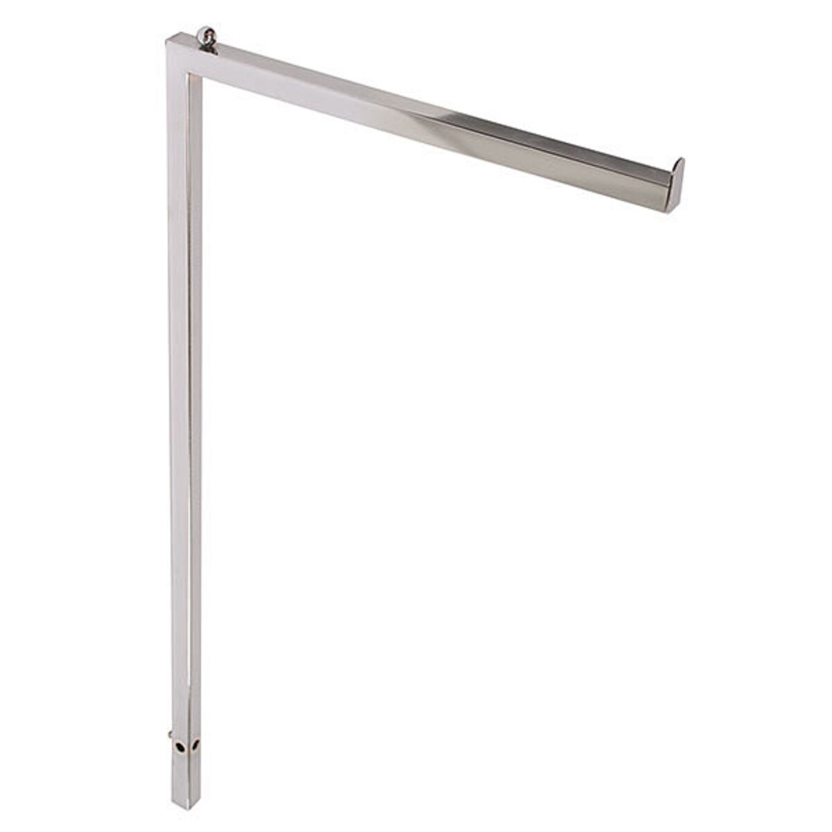 16 inch straight arm for square tube rack