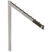 16 inch slant arm for rectanular tube rack