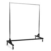 Economy Z-rack - chrome/black base