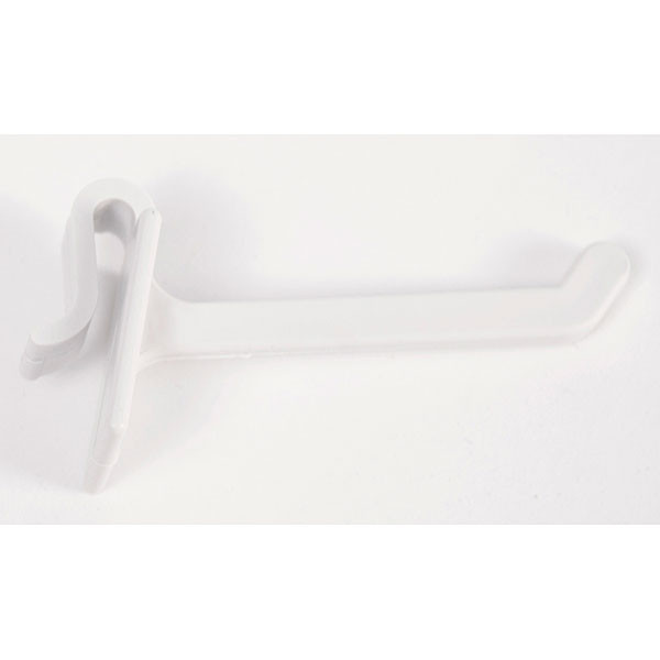 2" white plastic hook fits 29020 and 29021