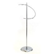 Spiral rack 67"h - chrome