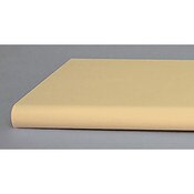 Bullnose shelf 13"x48" - almond