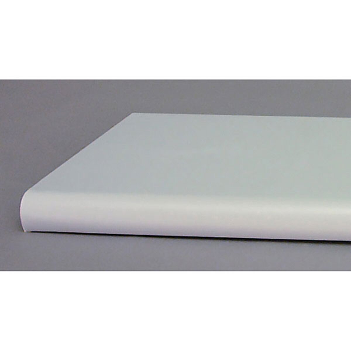 Bullnose shelf 13"x24" - gray