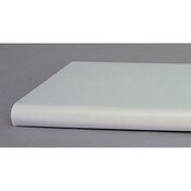 Bullnose shelf 13"x48" - gray