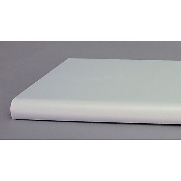 Bullnose shelf 13"x48" - gray