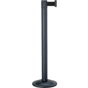Stanchion - Black with Black Retractable Tension Strap