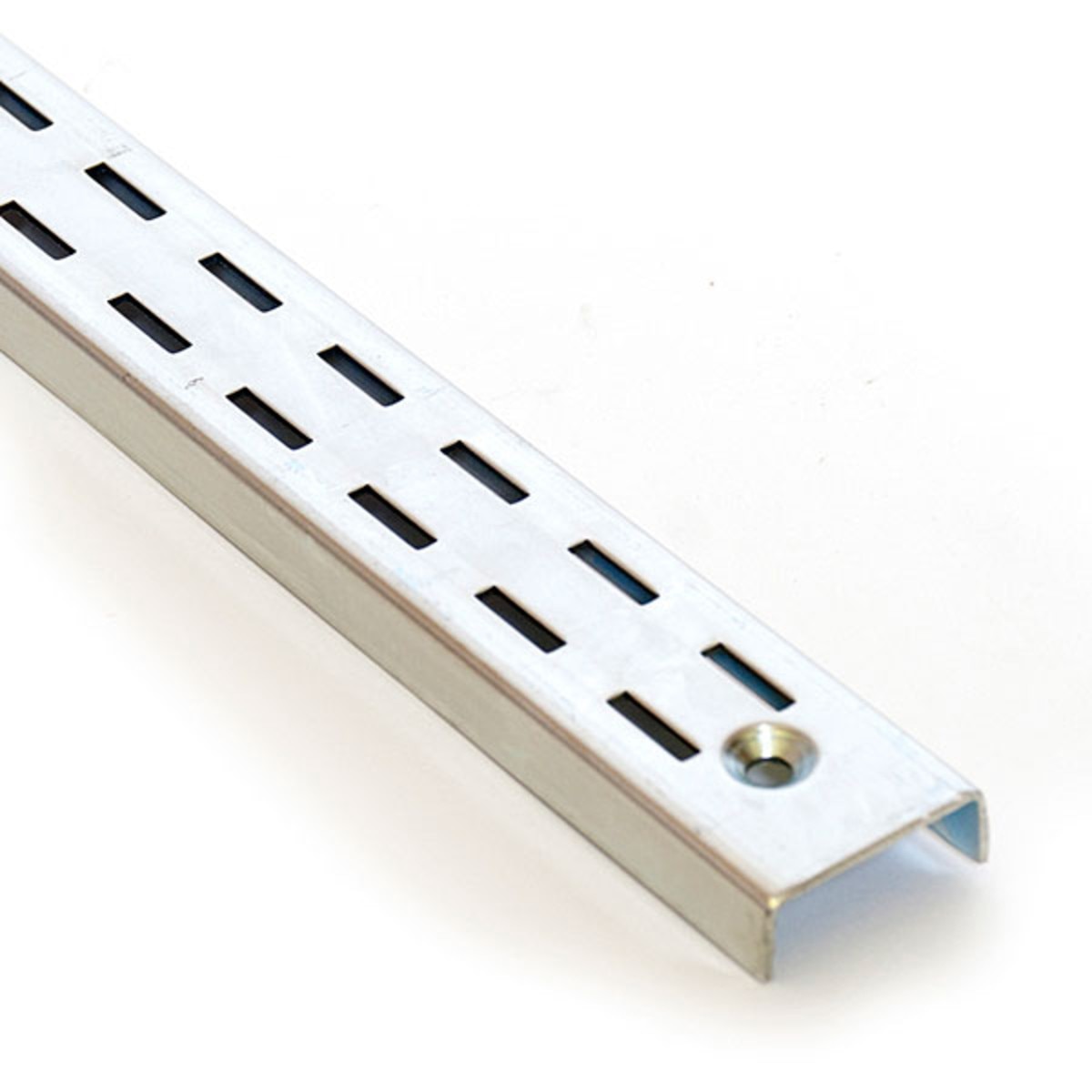 Double slotted standard 4' long 1/2" slot 1" OC 16 gauge