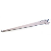 Adjustable shelf bracket 10"- 1/2" slot 1"OC