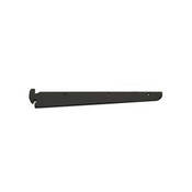Heavy Duty 12 inch Shelf Bracket For 1 inch Slots - Black