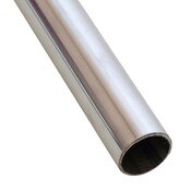 Hangrail 1- 1/4" round x 6' - chrome