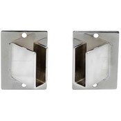 Rectangular Tube Hangrail Flange 45 degree Left/Right