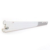 Shelf bracket 10" heavy-duty with lock- 1" slot 2"OC 70 series