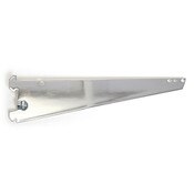 Shelf bracket 12" heavy-duty with lock- 1" slot 2"OC 70 series