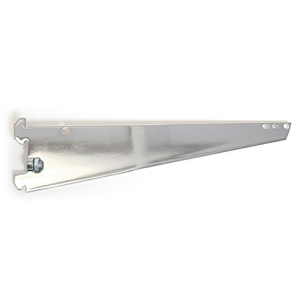Shelf bracket 12" heavy-duty with lock- 1" slot 2"OC 70 series