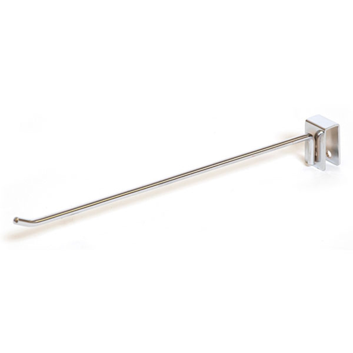 Rectangular tubing hook 12" - chrome