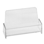 Business card holder - clear acrylic