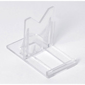 Display easel adjustable - clear plastic