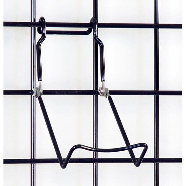 Gridwall easel 3-1/2" wide base - black