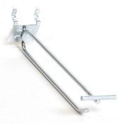 Pegboard scanner hook 6" - zinc