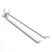 Pegboard scanner hook 10" - zinc