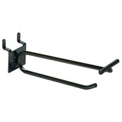 Pegboard scanner hook 4 inch - black