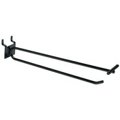 Pegboard scanner hook 8 inch - black