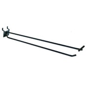 Pegboard scanner hook 12 inch - black