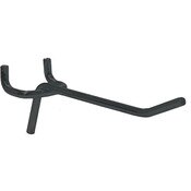 Standard duty pegboard hook 2 inch black