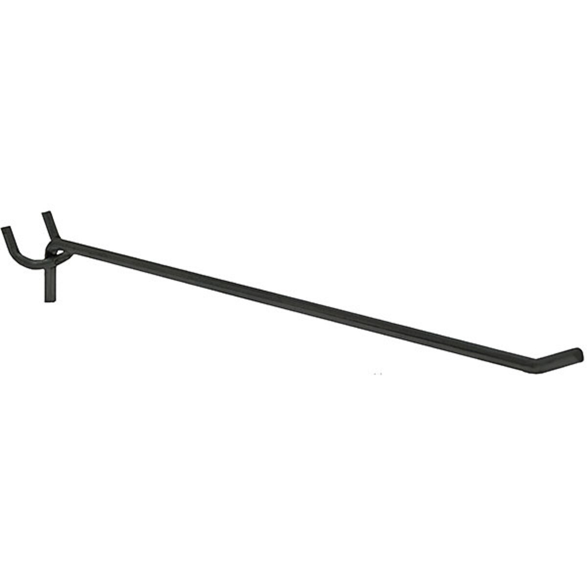 Heavy duty pegboard hook 10 inch black