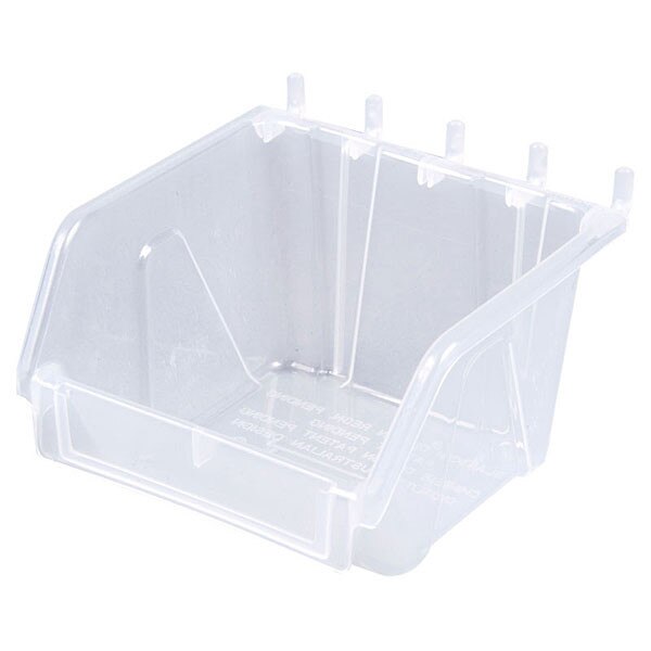 Hobibox small 4"d x 4-1/2"w x 3"h - clear