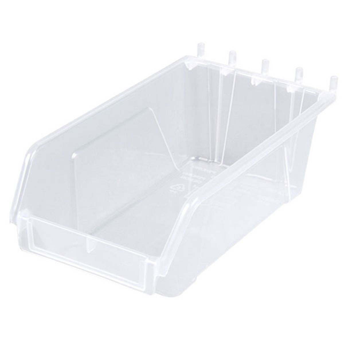 Hobibox long 7-1/2"d x 4-1/2"w x 3"h - clear