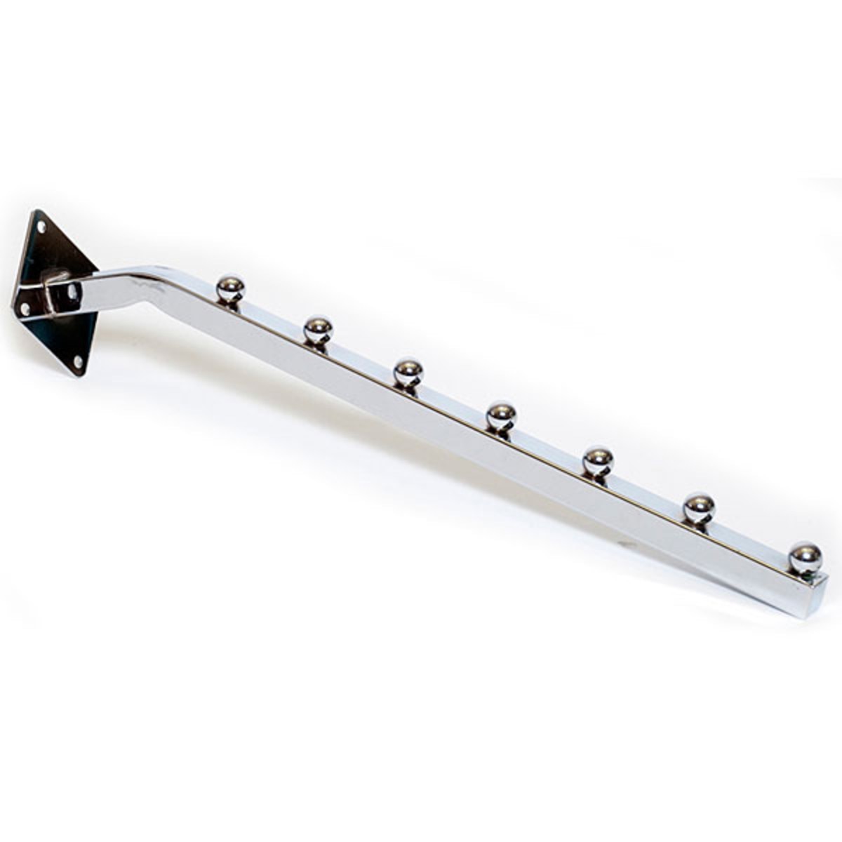 7-ball waterfall wall mount - chrome