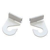 Barnacle hook pair left and right - white