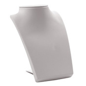 Neck Form with Retractable Stand - white