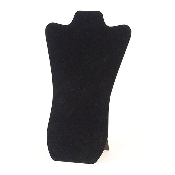 Necklace easel 8-5/8" x 14-1/8"h - black velvet