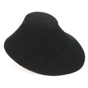 Necklace bust low level - black