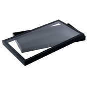 Black Display Tray with Acrylic Top