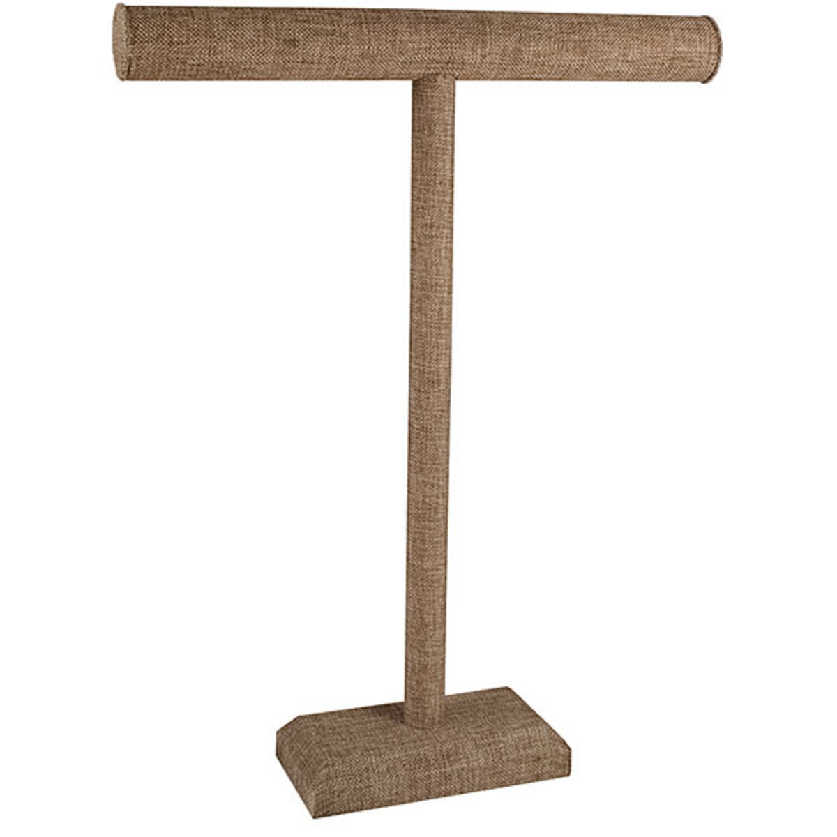 Jewelry T-bar 18 inch high - Burlap