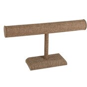 Jewelry T-bar 6.5 inch high - Burlap