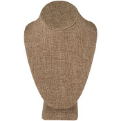 Neck Form 15 inches high - Burlap