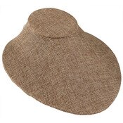 Lay Down Bust Form 8w x 9d - Burlap