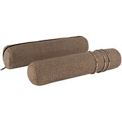 Bracelet pillow w/carry case - burlap