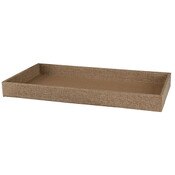 Jewerly Tray - 1.5 inches high - burlap