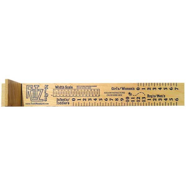 Wood foot measuring stick - Child