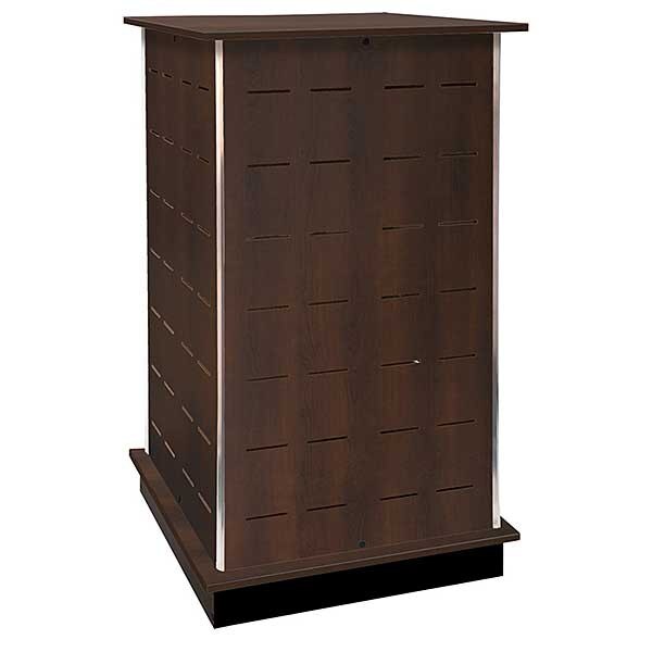 Shoe Tower - Chocolate Cherry - 24 inch center