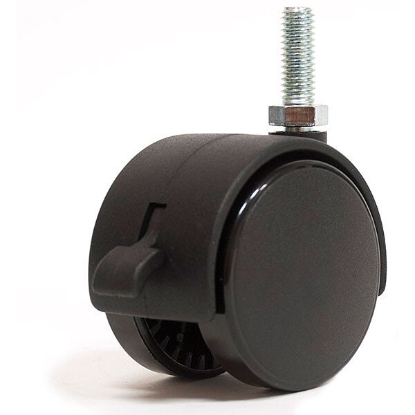 Locking Caster with 3/8 inch stem
