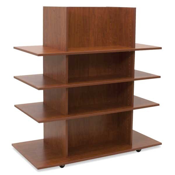 MerchandiserKnock-Down Cherry 3 Shelves
