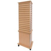 Slatwall Information Triangle - Maple