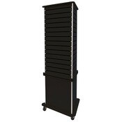 Slatwall Information Triangle - Black