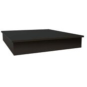 Display Pedestal Base - 36 inch square - Black